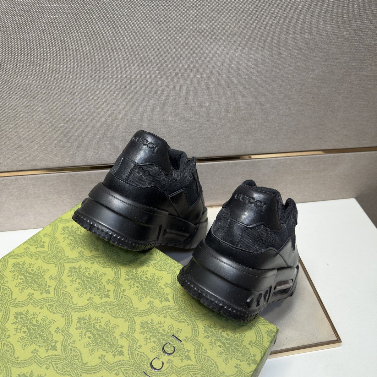 Gucci Men's GG Panel Low-Top Sneakers