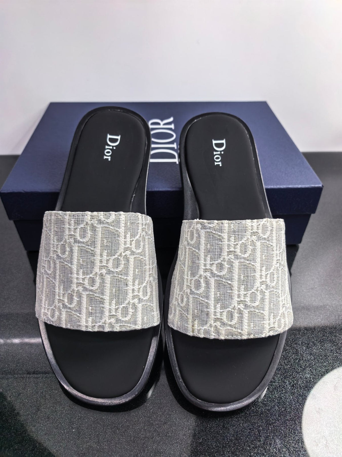 Dior Monogram Slide Sandals
