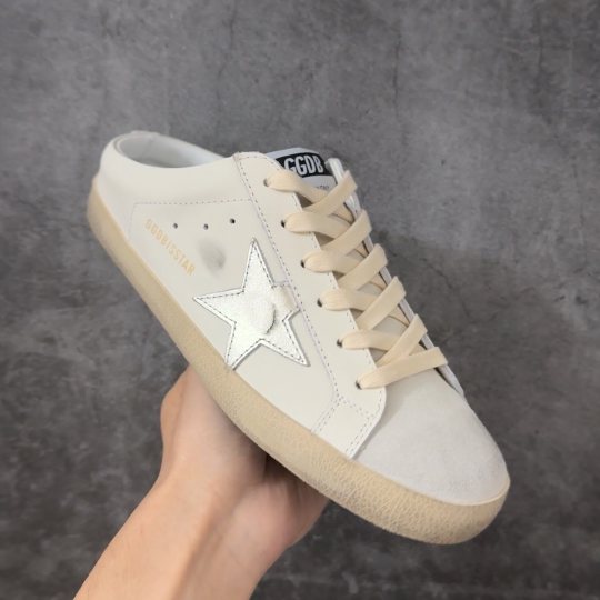 Golden Goose Silver Star Sneakers