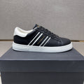 Armani Men's Striped Low-Top Sneakers